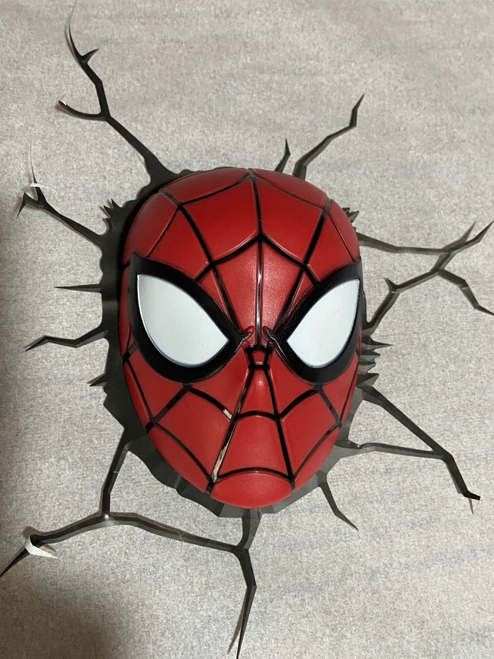 Marvel Spiderman 3D Night Light Red Black White by 3D Light FX